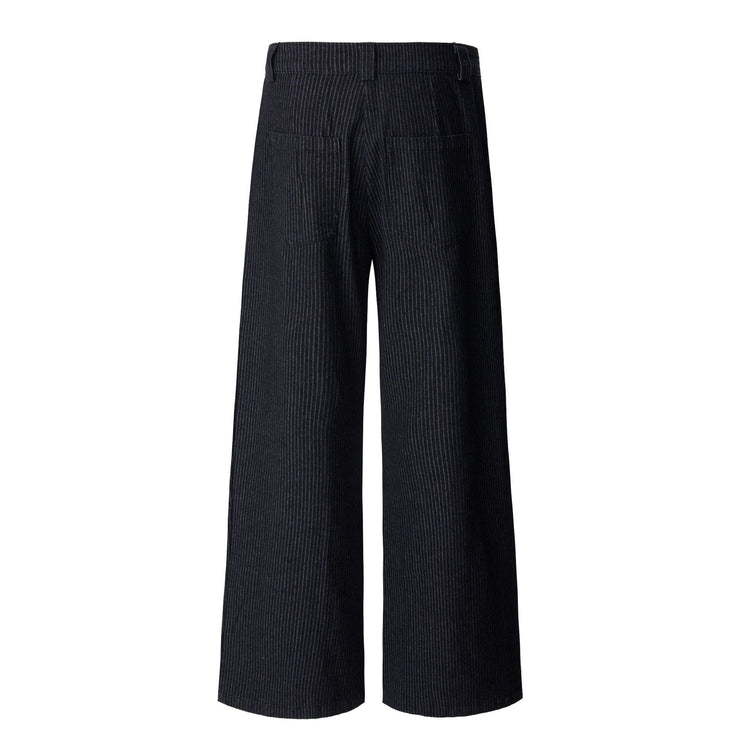 TALKLESSFASHION Versatile Loose Striped jeans