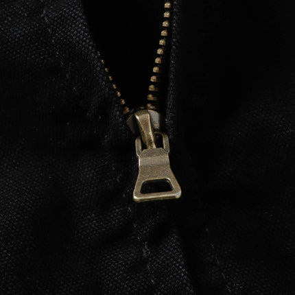 TALKLESSFASHION Vintage Badge Embroidered Cargo Jacket