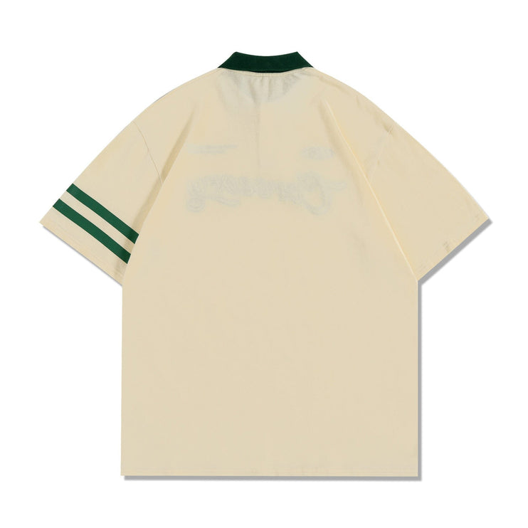 TALKLESSFASHION Vintage Duo Polo—-4732