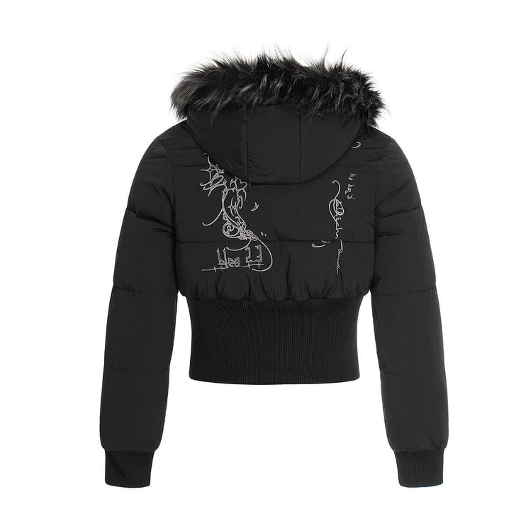 TALKLESSFASHION waist slimming short jacket