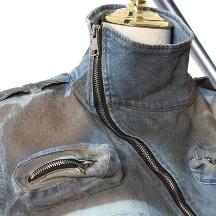 TALKLESSFASHION Wasteland Multi-Pocket Cargo suit