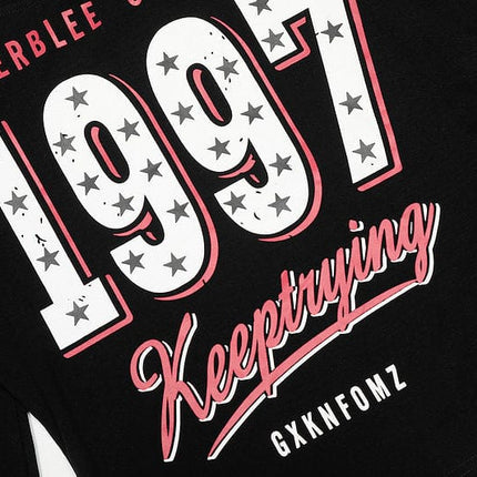 TALKLESSFASHION XPKAEAX Spice Girl Style American High Street Slim Long Sleeve T-Shirt Women's New Off-the-Shoulder Slimming Top for Fall 2025